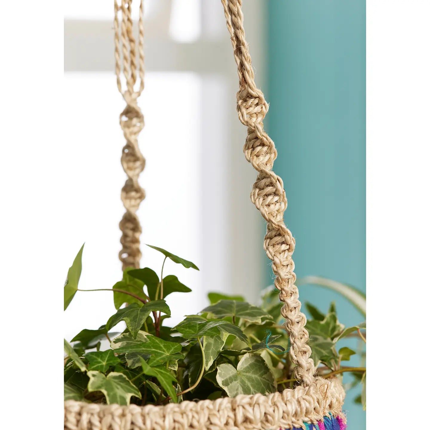 Recycled Hanging Plant Basket