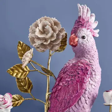 Wall Candle Holder Parrot