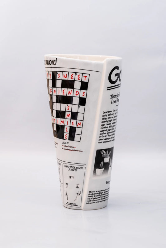 Newspaper Vase