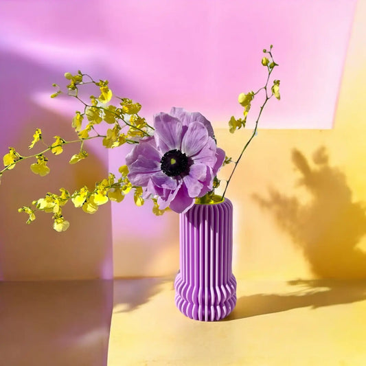 Whimsical Lilac Vase
