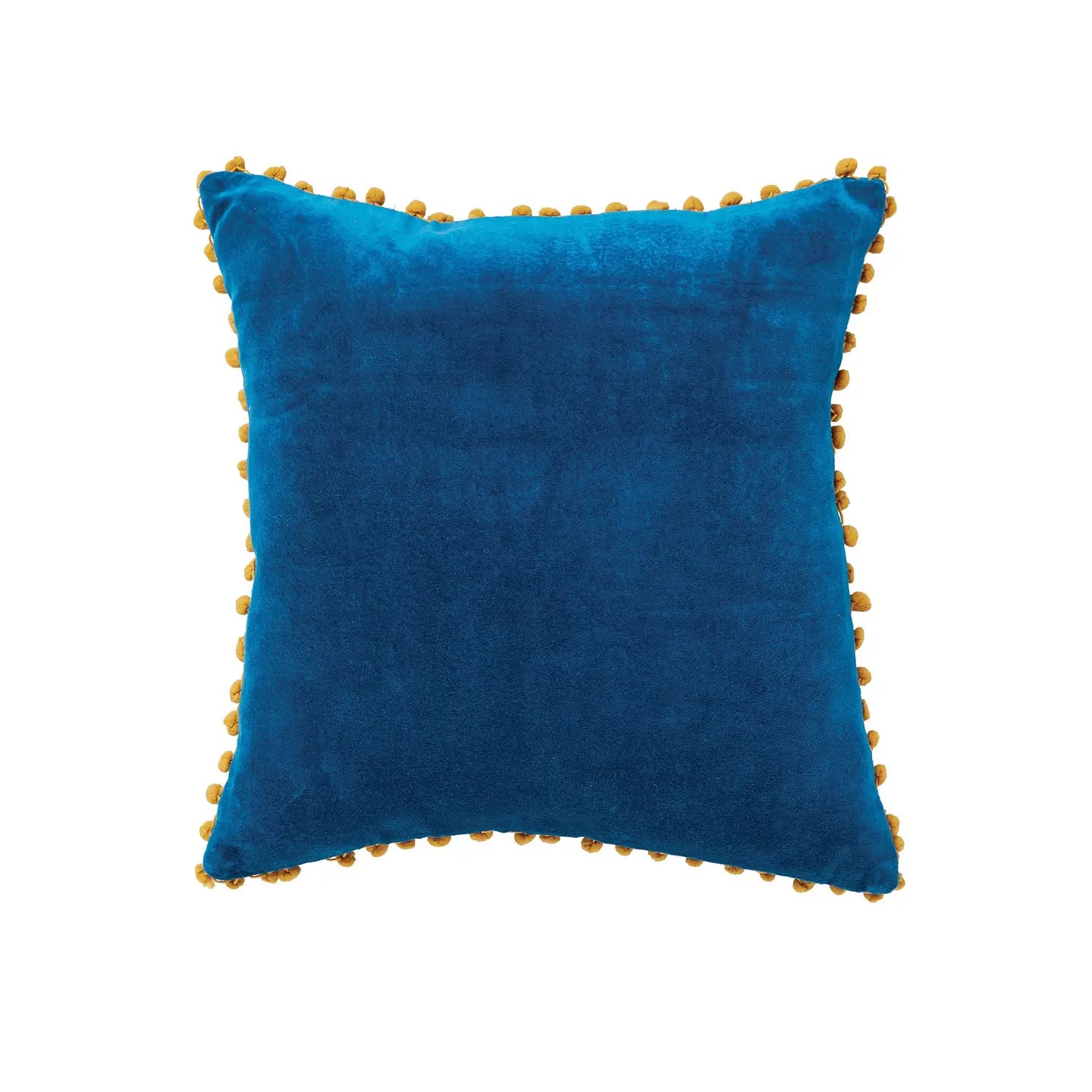 Cushion Cover with Pom Poms