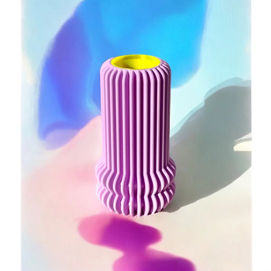Whimsical Lilac Vase