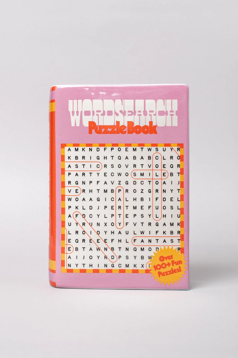 Book Vase, Word Search
