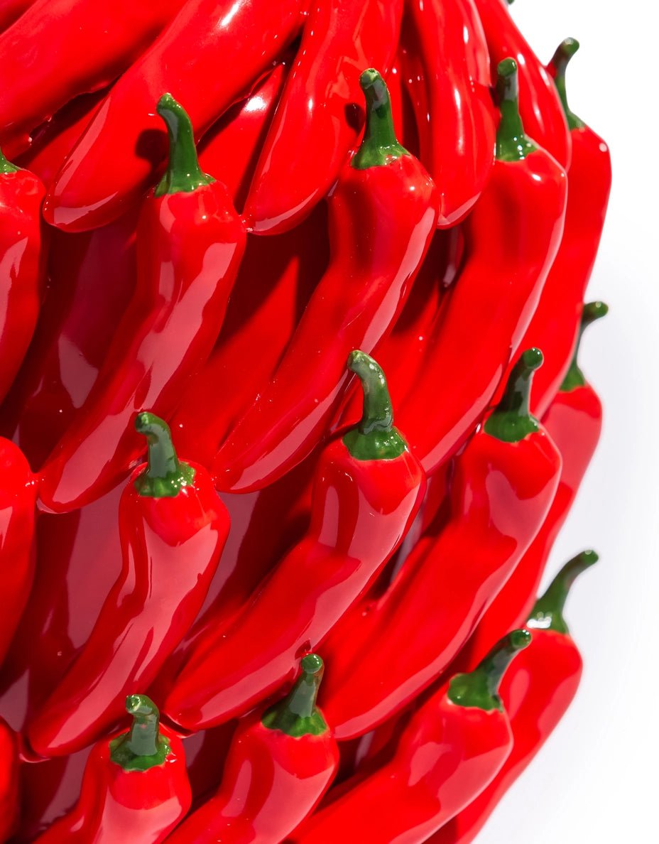 Red Hot Pepper Vase