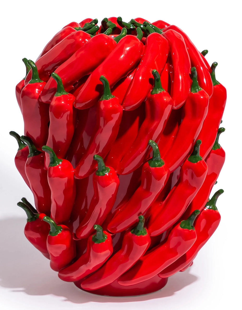 Red Hot Pepper Vase