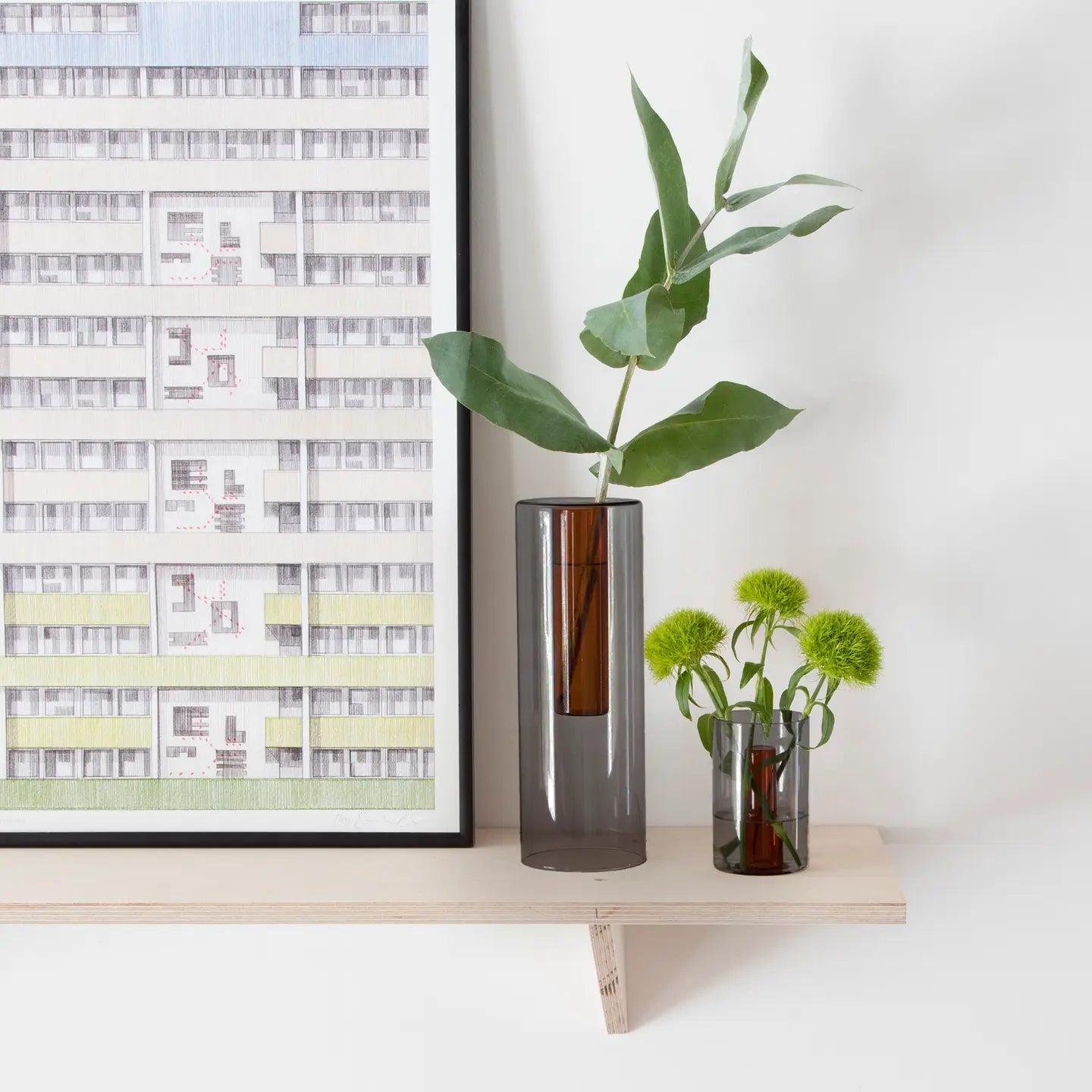 Reversible Glass Vase - Small