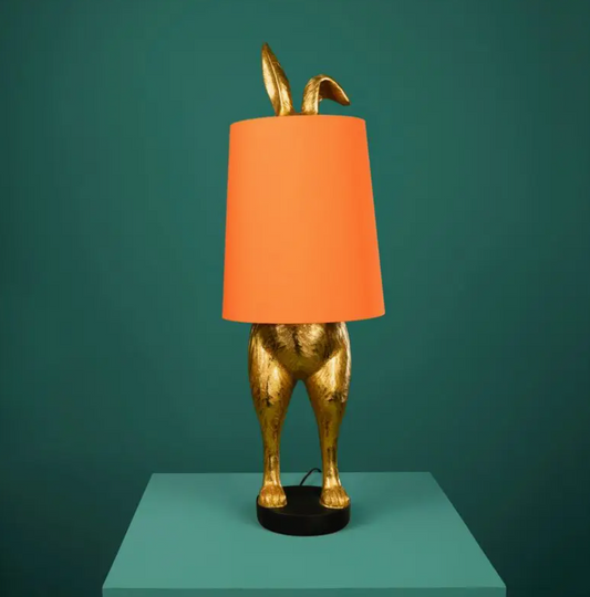Hiding Bunny Table Lamp