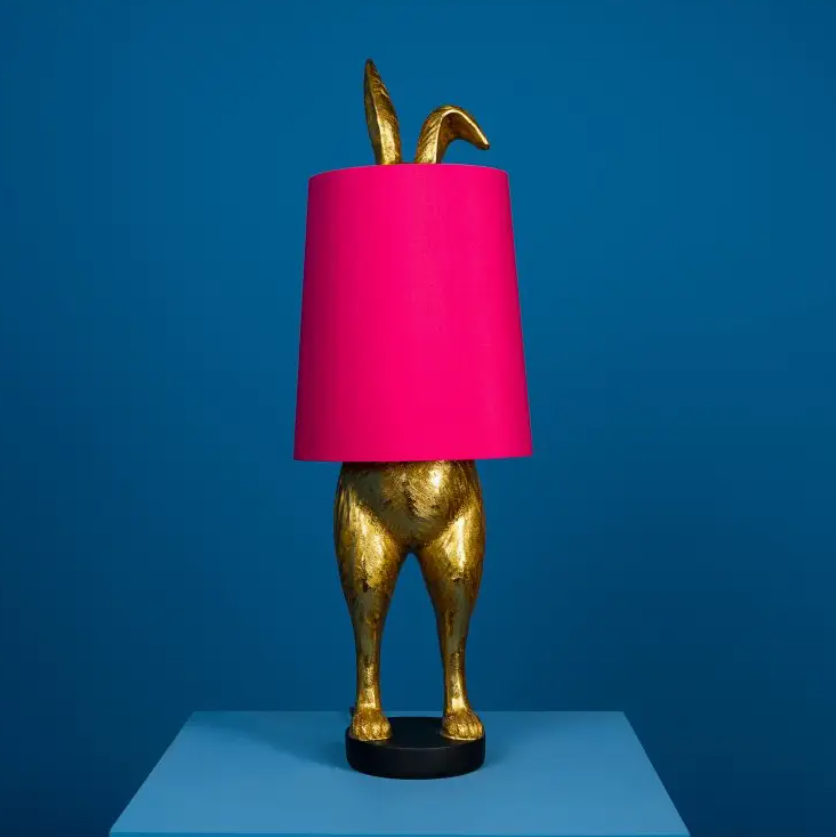 Hiding Bunny Table Lamp