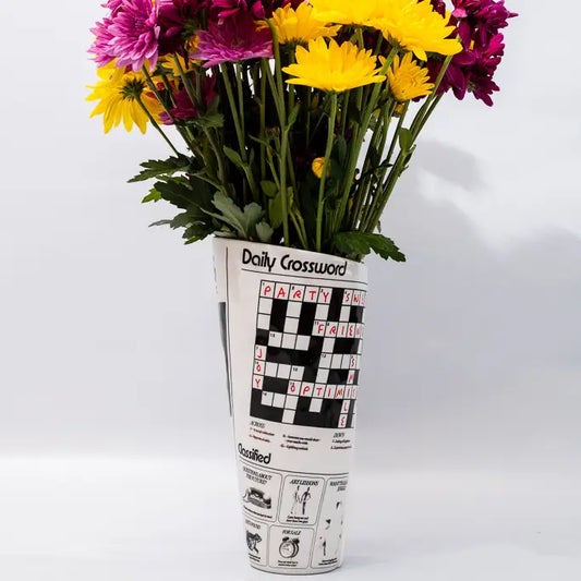 Newspaper Vase